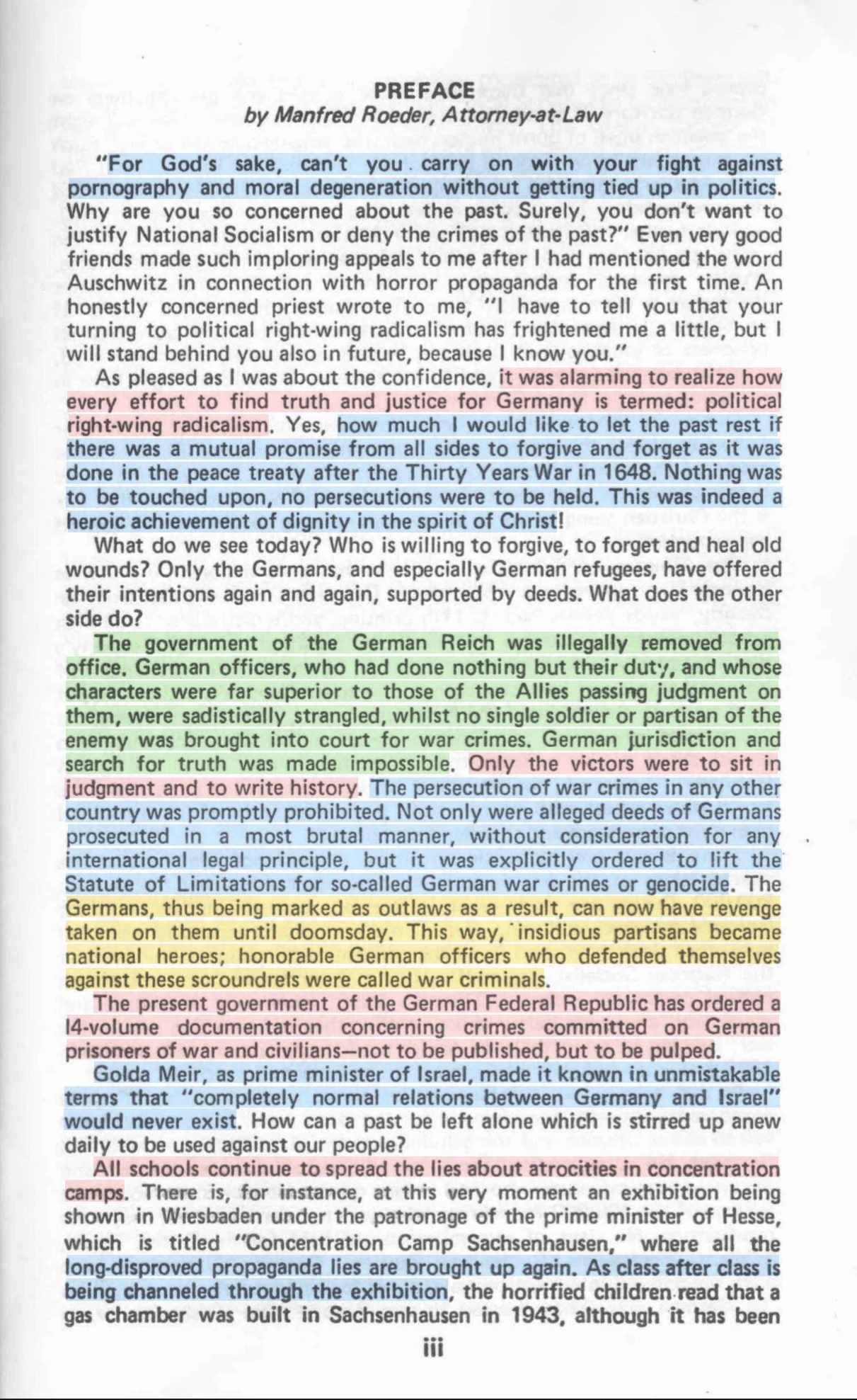 Preface page 1